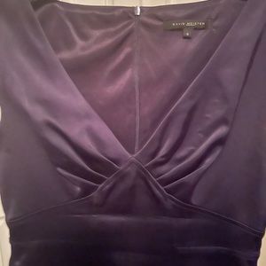 David Meister size 4 navy blue dress